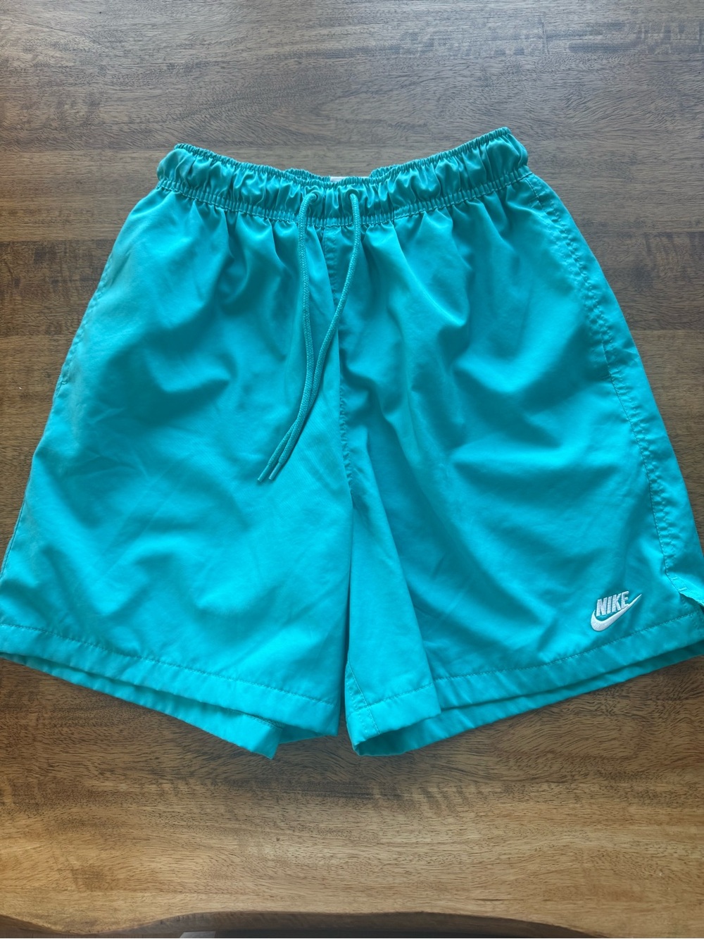 Nike Men’s Teal Drawstring Athletic Shorts